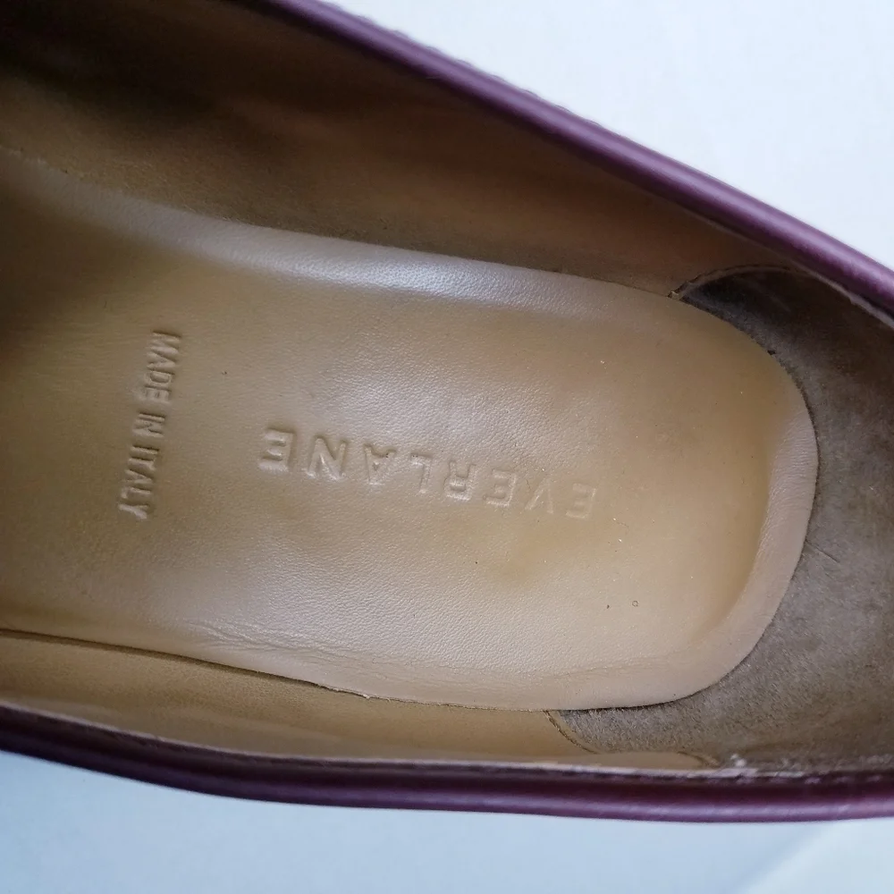 🌸‎ Everlane | Mahogany Leather Slip Ons